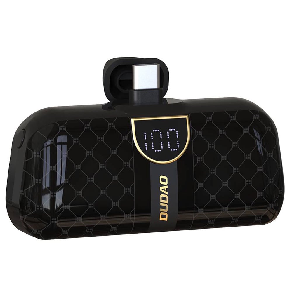 Dudao Powerbank 20000mAh USB-C Svart