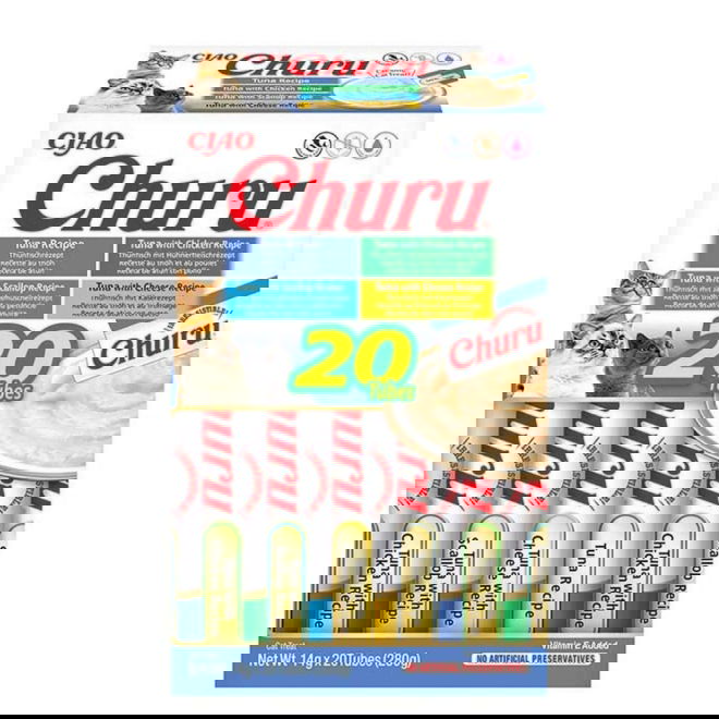 Kattgodis Tonfiskmix 20-pack