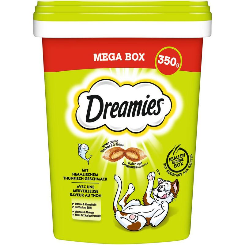 Dreamies Megatub Läckra Kattgodisbitar 350 g