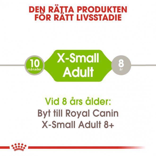 Royal Canin X-Small Adult Hundfoder