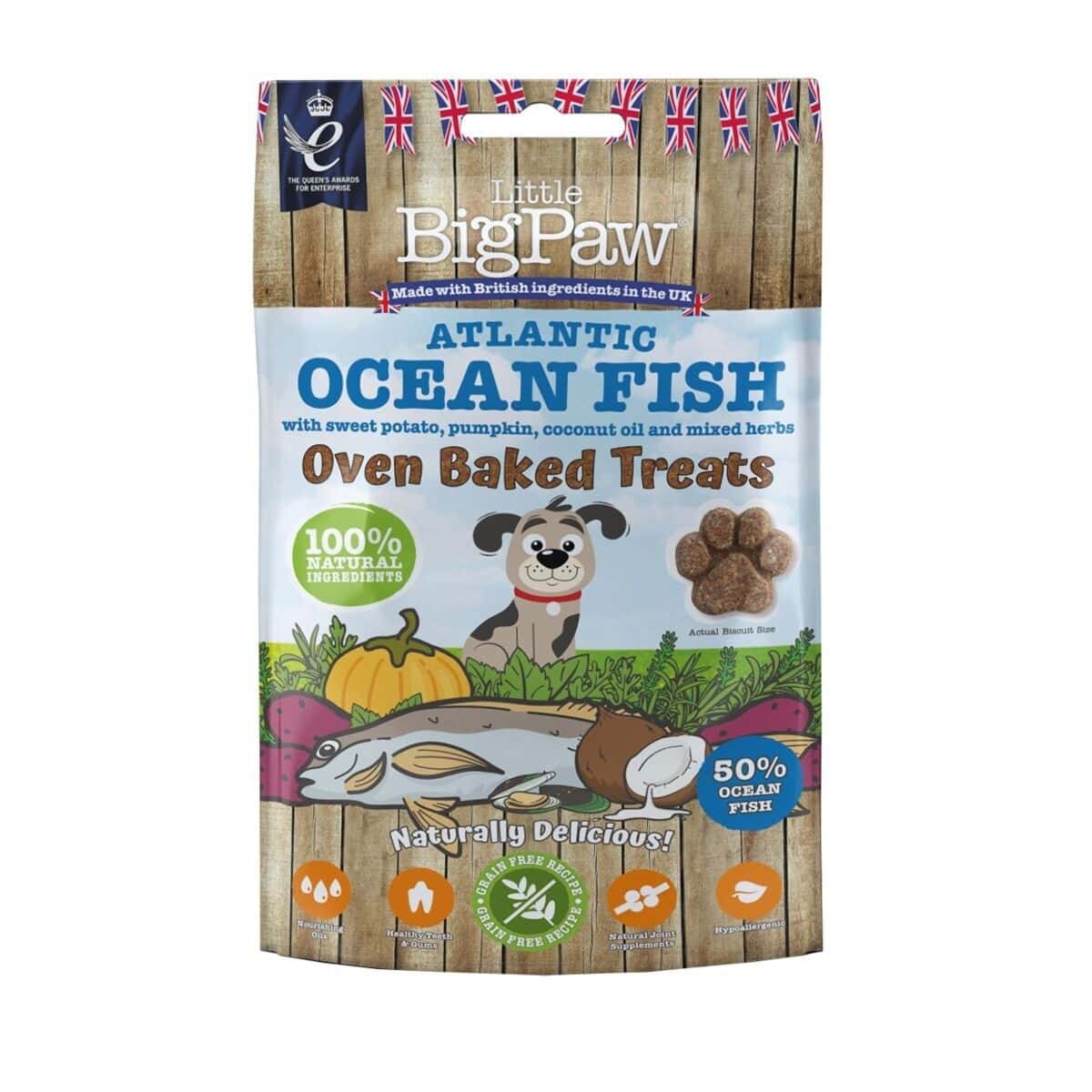 Little BigPaw Ugnsbakat Fisk Hundgodis 130 g