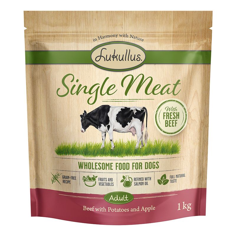 Lukullus Single Meat Nötkött Grain Free