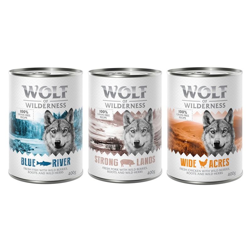 Wolf of Wilderness Adult Ekonomipack 12x400g