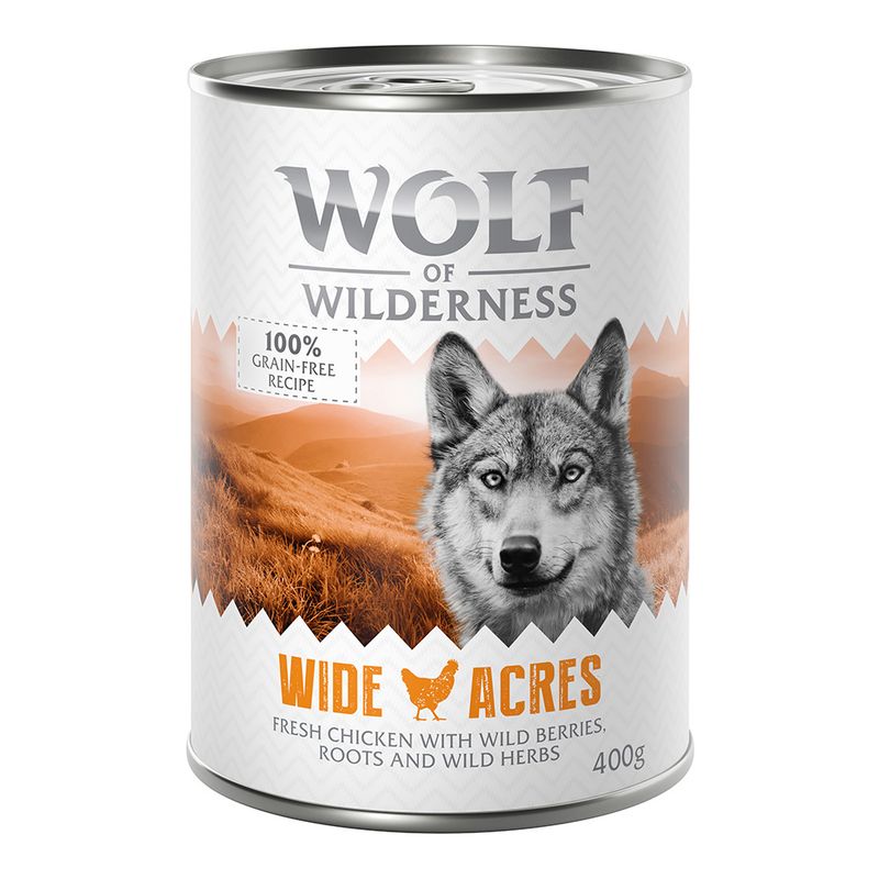Wolf of Wilderness Adult Ekonomipack 12x400g
