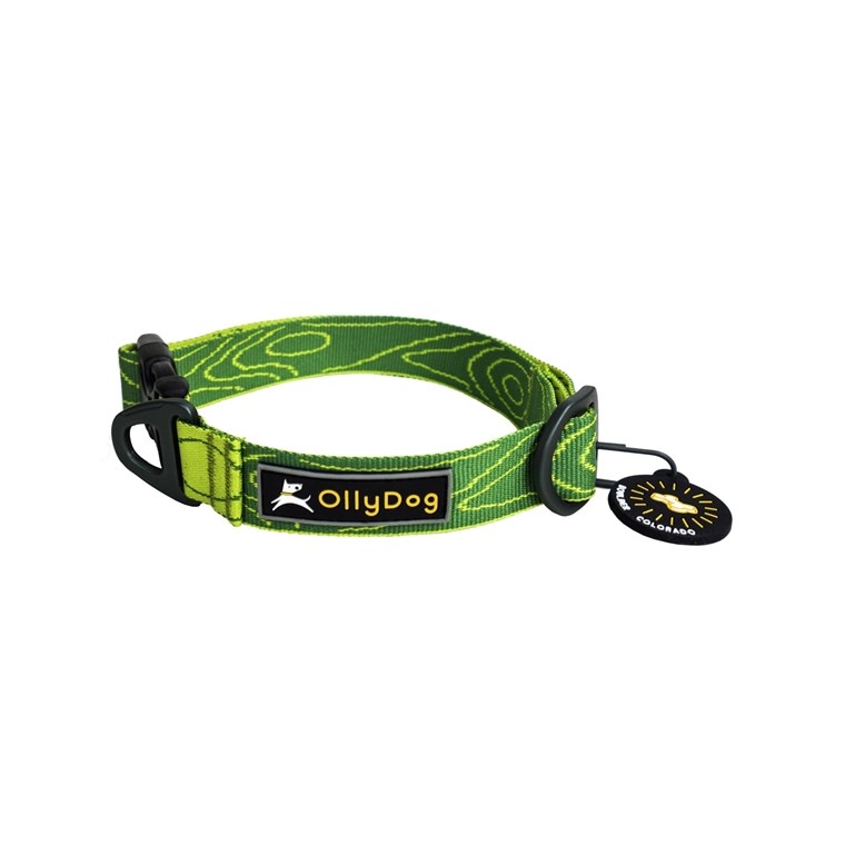 OllyDog Flagstaff Hundhalsband Sage Bark