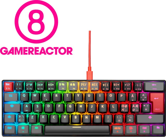 Next MX5 Mini gamingtangentbord svart