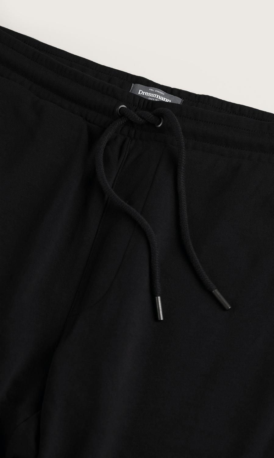 Svarta Sweatpants för Herr