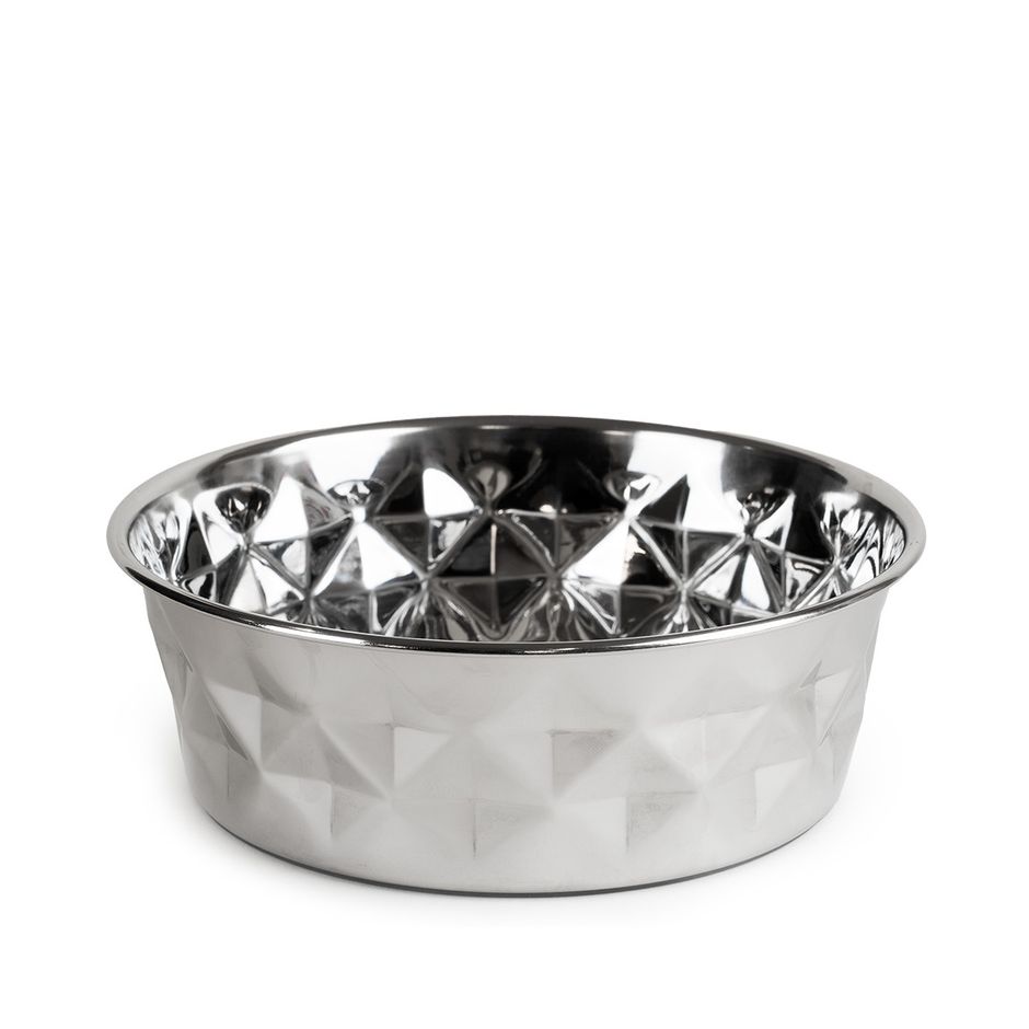 Diamond Matskål för Hund