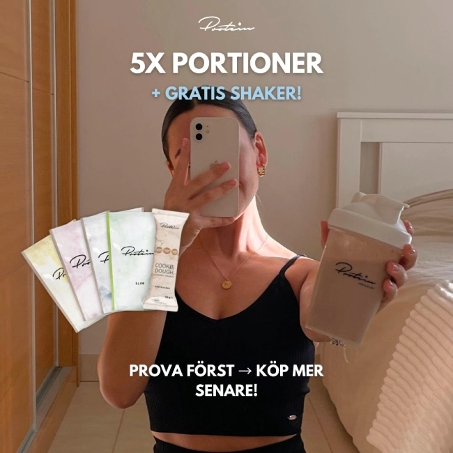 Prova 5 Smaker med Shaker för Kvinnor