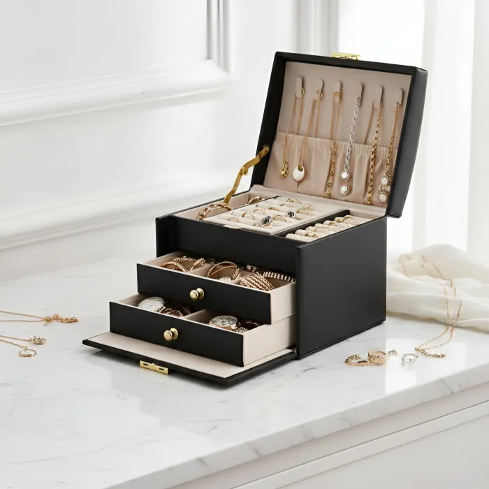 Smyckeskrin Svart