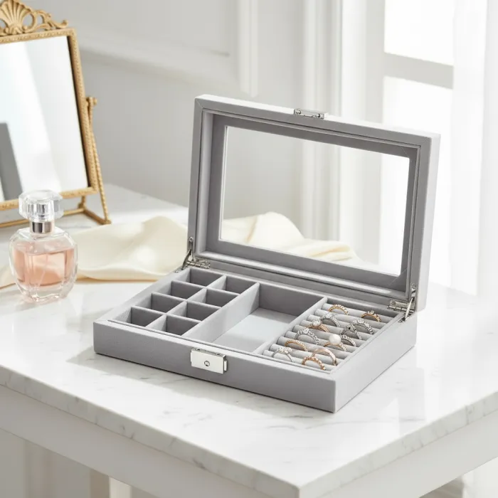 Smyckeskrin Grå 