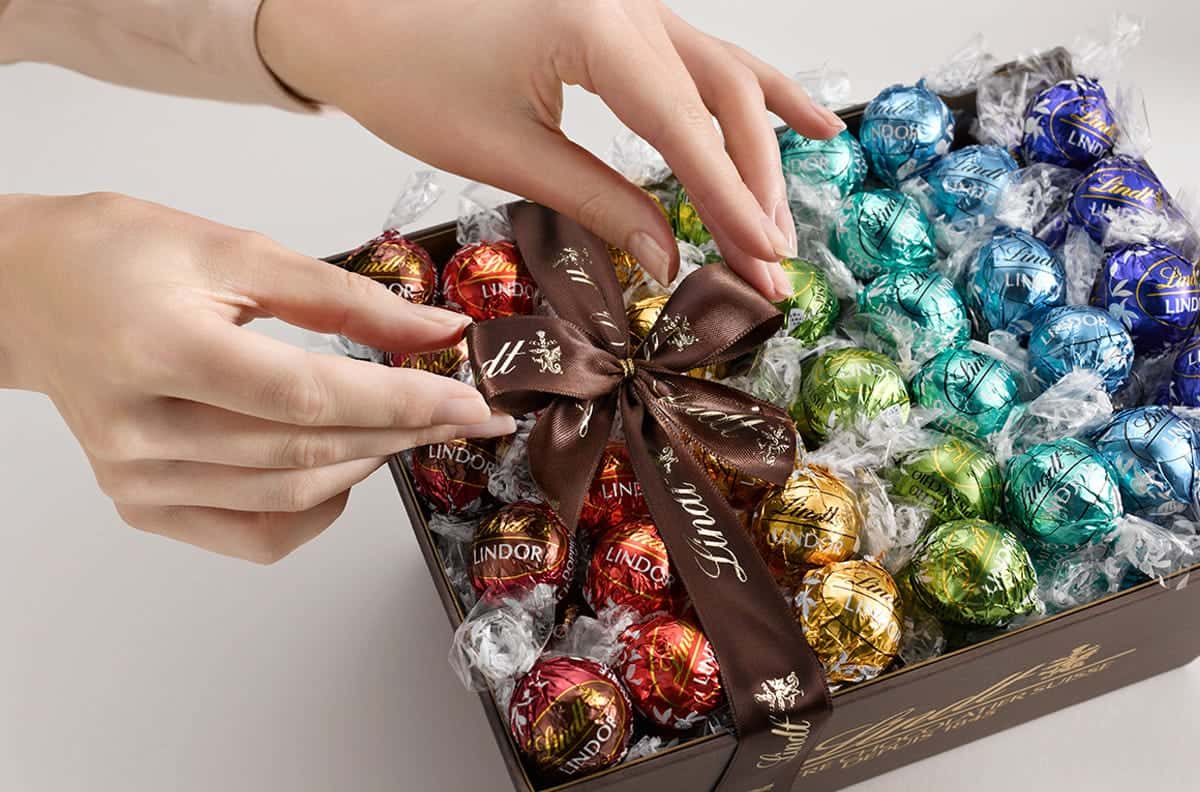 Lyxig chokladkalender från Lindt