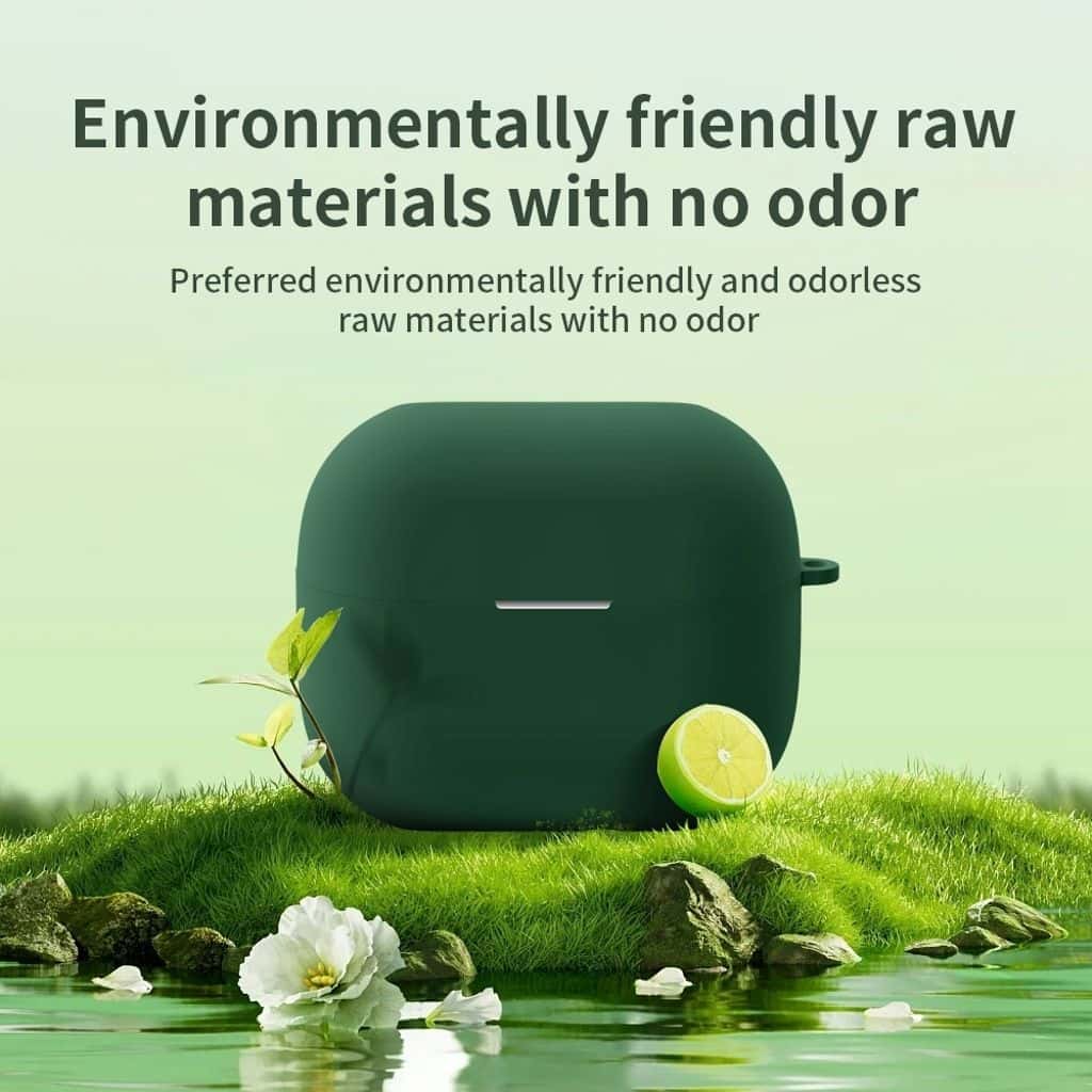 Silikonfodral för Samsung Galaxy Buds 3 Vit