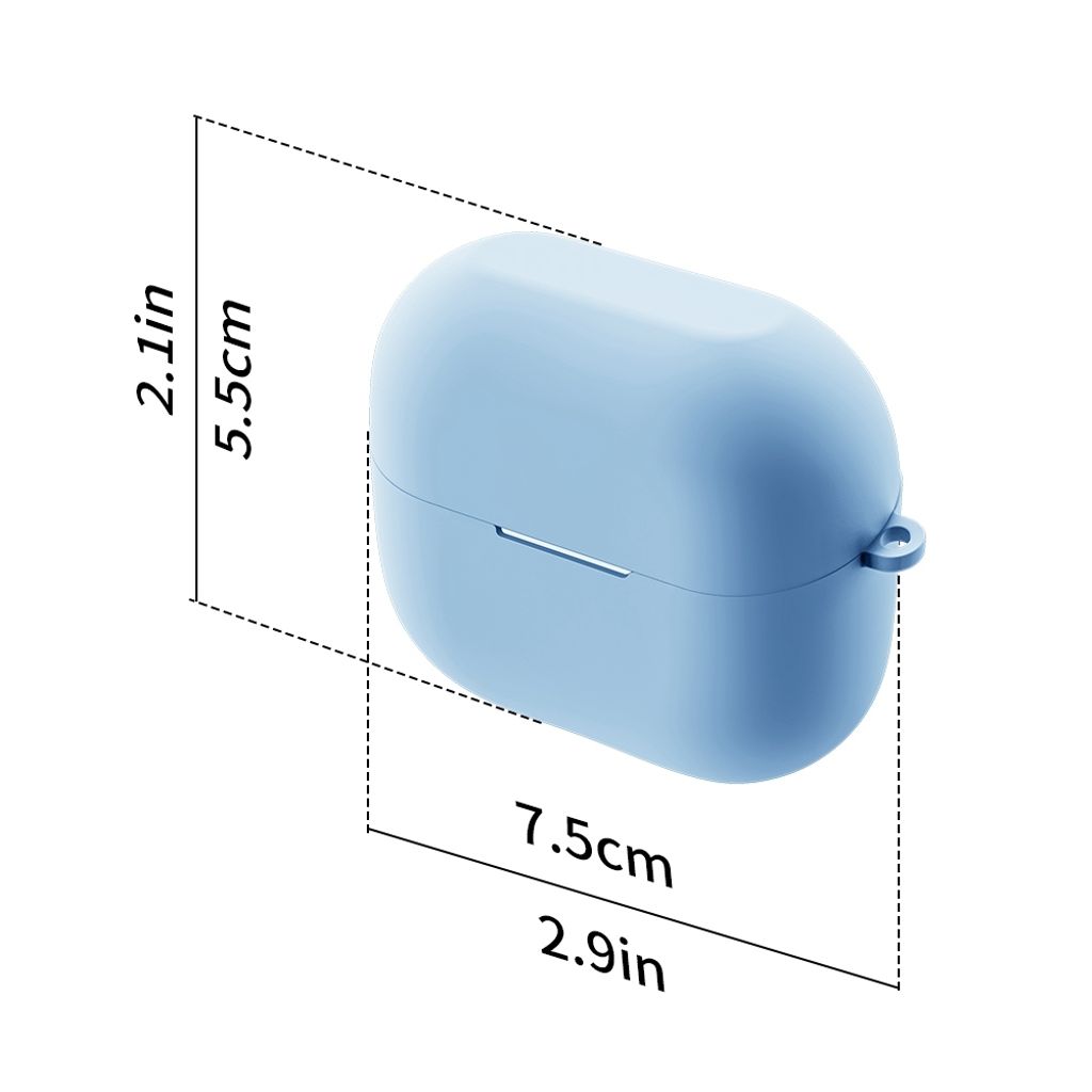 Silikonfodral för Samsung Galaxy Buds 3 Vit