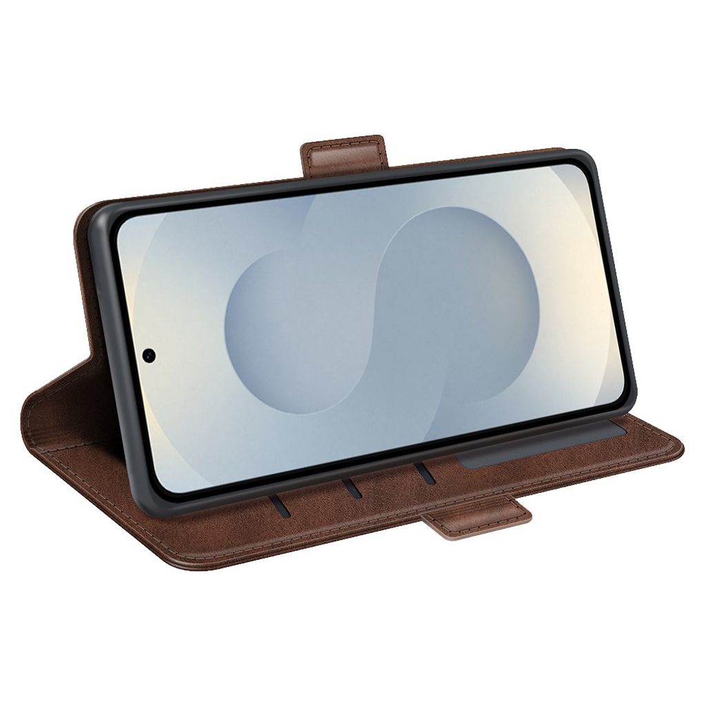 Samsung Galaxy S25 Edge Plånboksfodral Brun