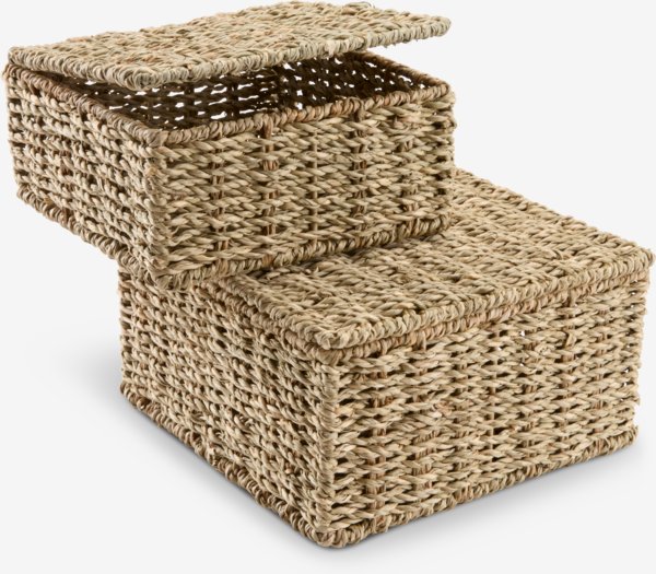 Korgset RASMUSSEN 3 st natur