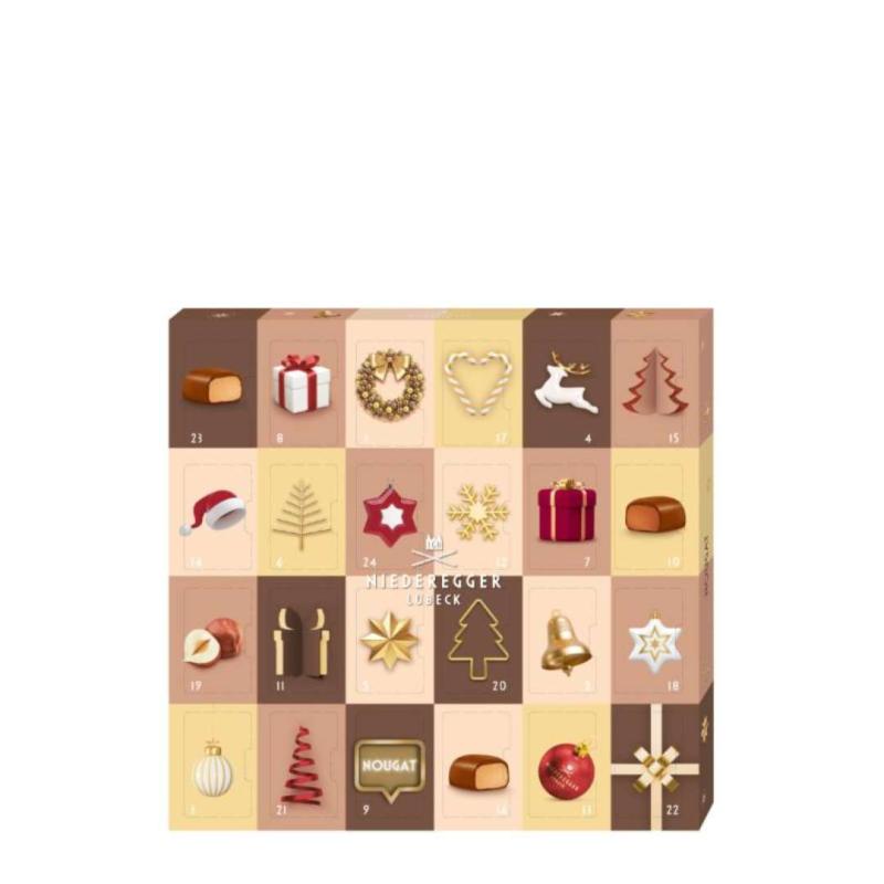 Mini Nougatkalender från Niederegger