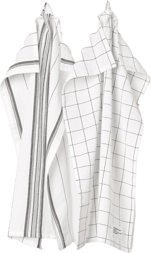 Kökshandduk BISTRO 2-pack Mörkgrå