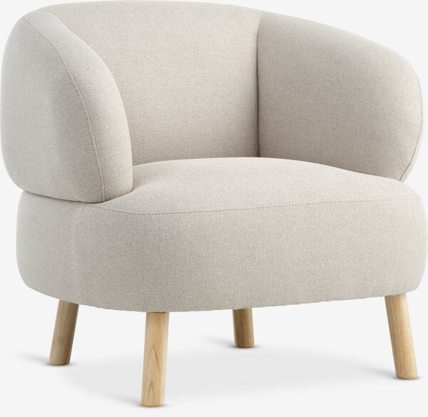 Puff OREBO Offwhite Teddy 84x45