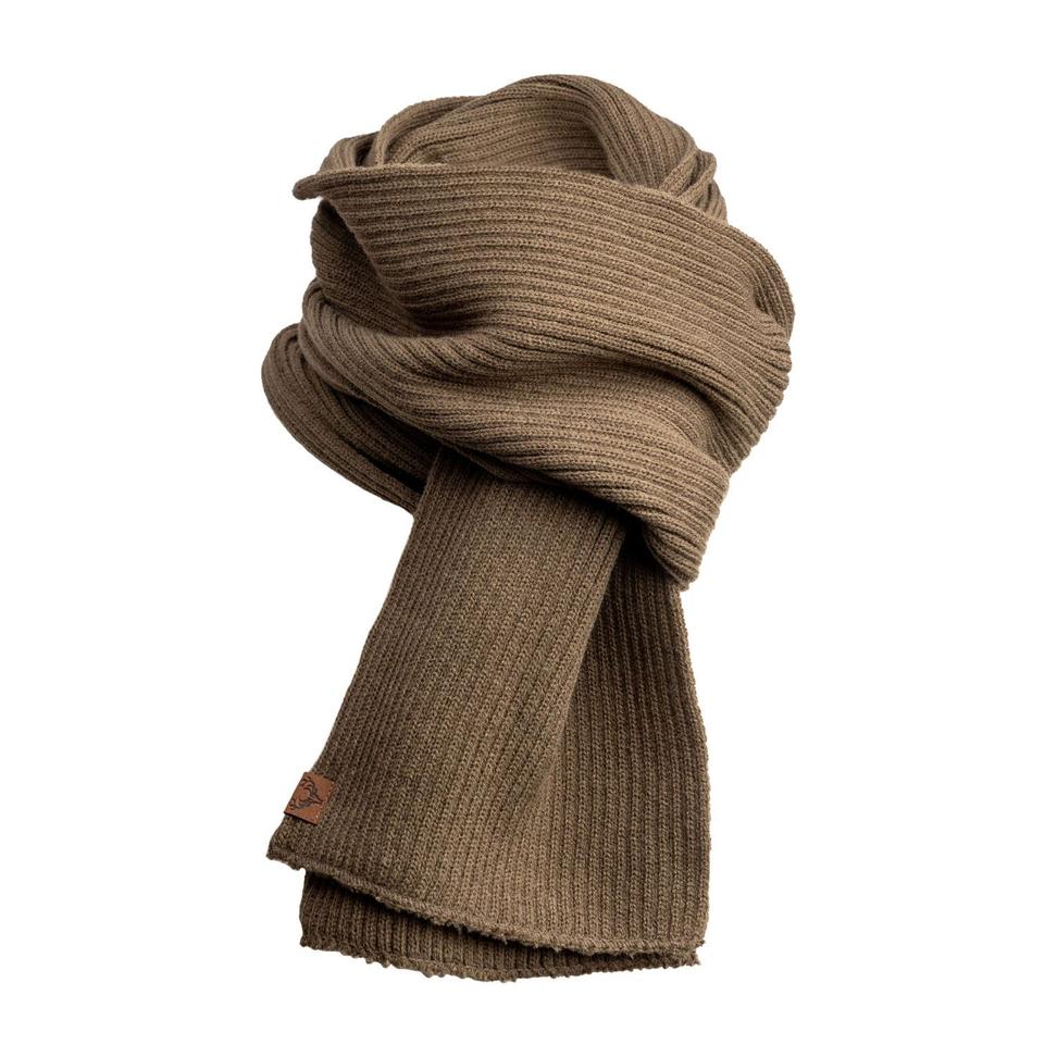 Stickad Halsduk Vapiti Grå Grön