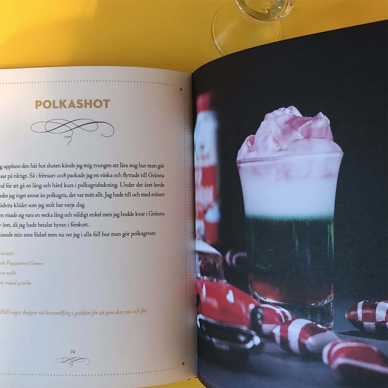 40 Väldigt Goda Hot Shots Receptbok