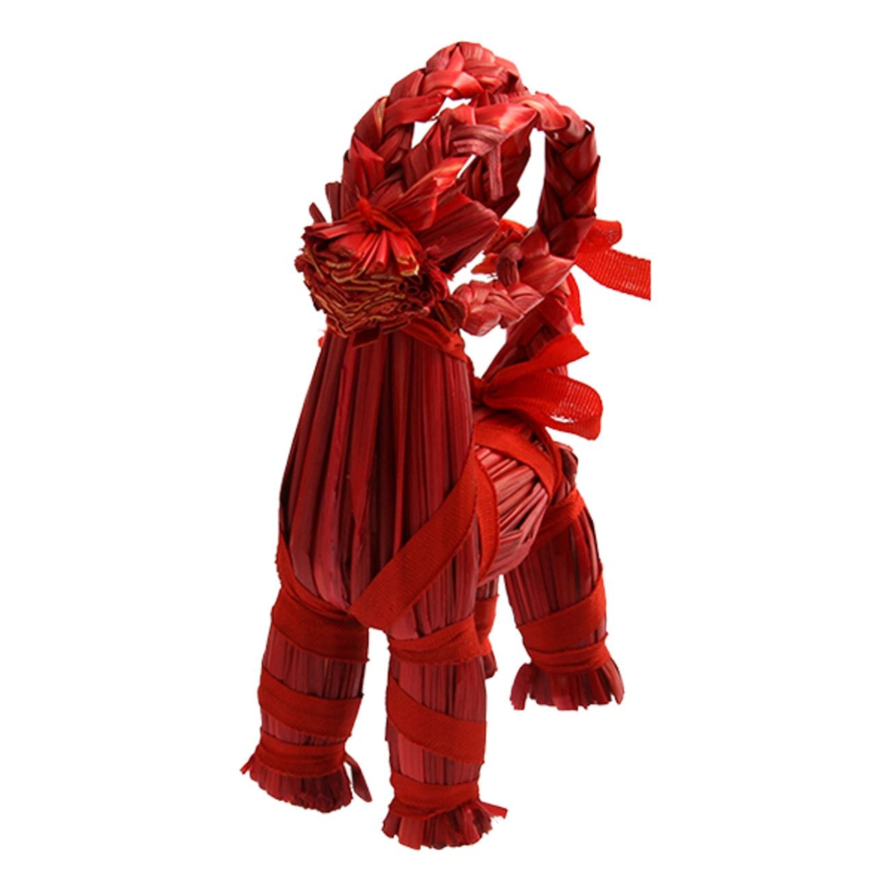 Elegant Halmbock i Svart Natur Röd