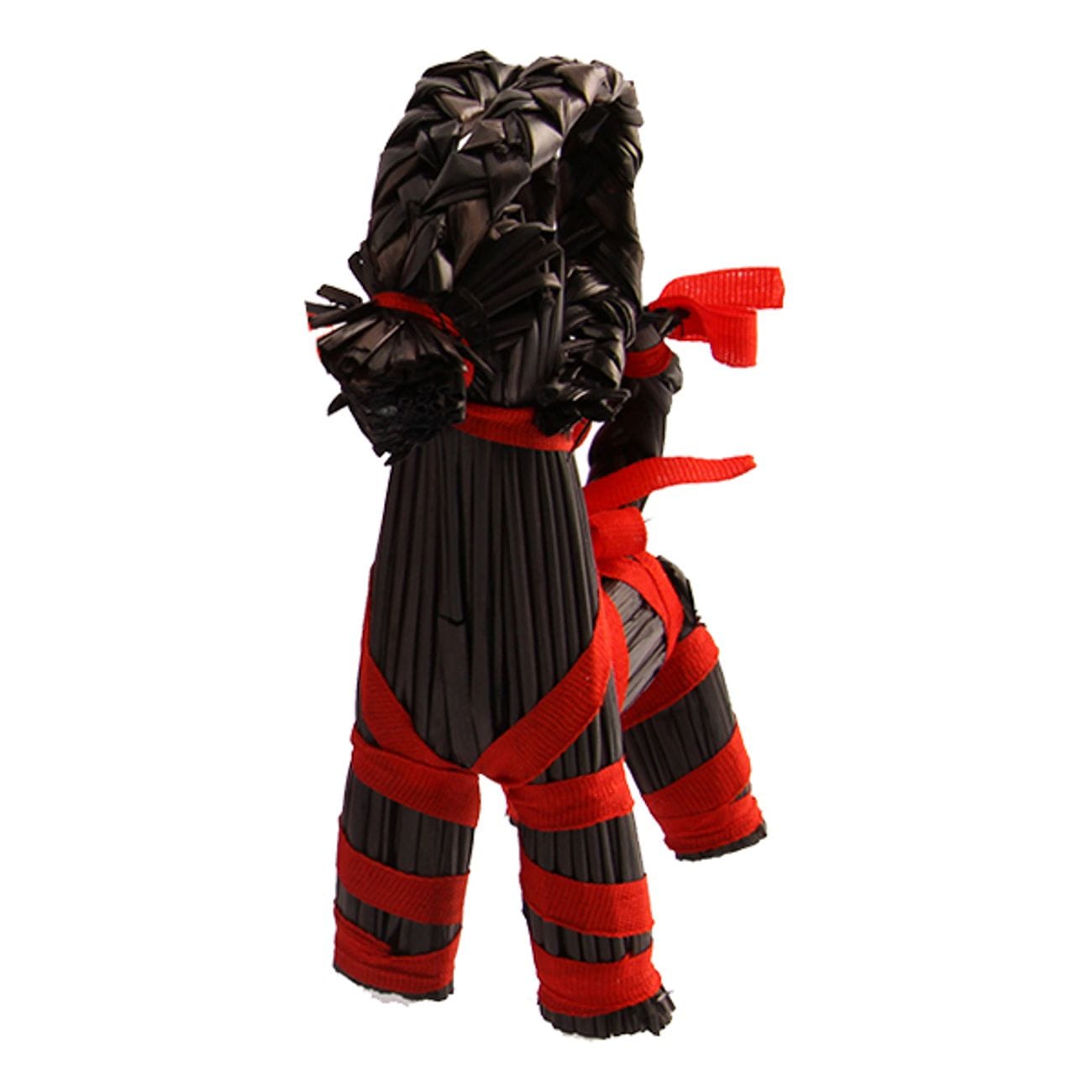 Elegant Halmbock i Svart Natur Röd