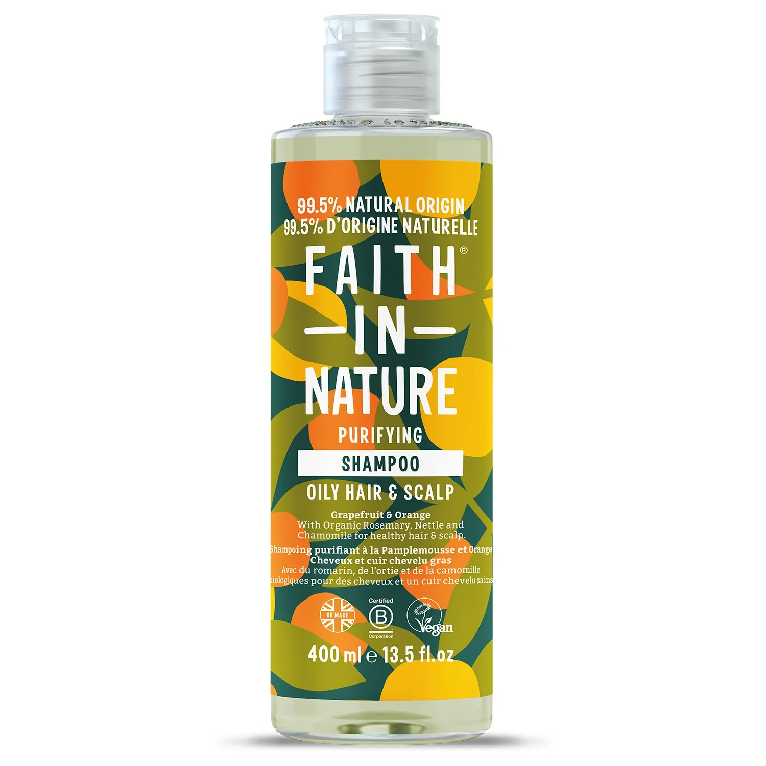 Faith in Nature Grapefruit Orange Shampoo 400ml