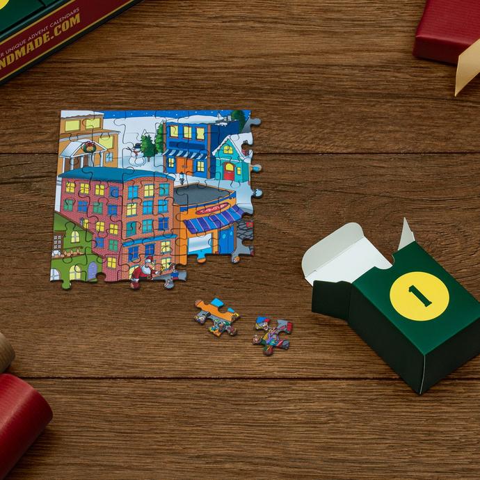 Jigsaw Pussel Adventskalender för Vuxna