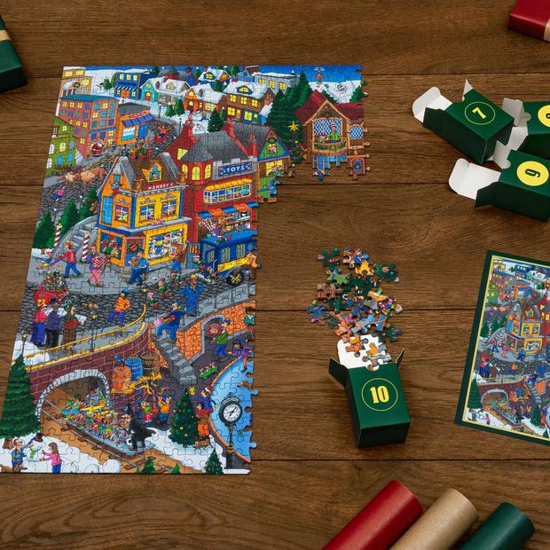 Jigsaw Pussel Adventskalender för Vuxna