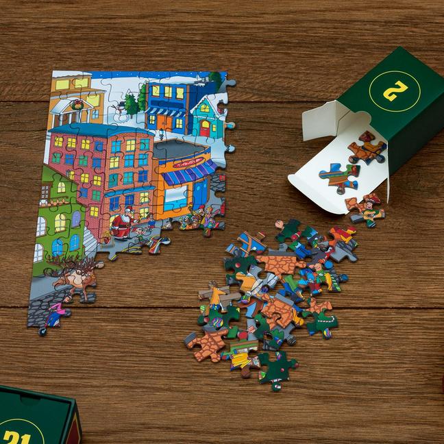 Jigsaw Pussel Adventskalender för Vuxna