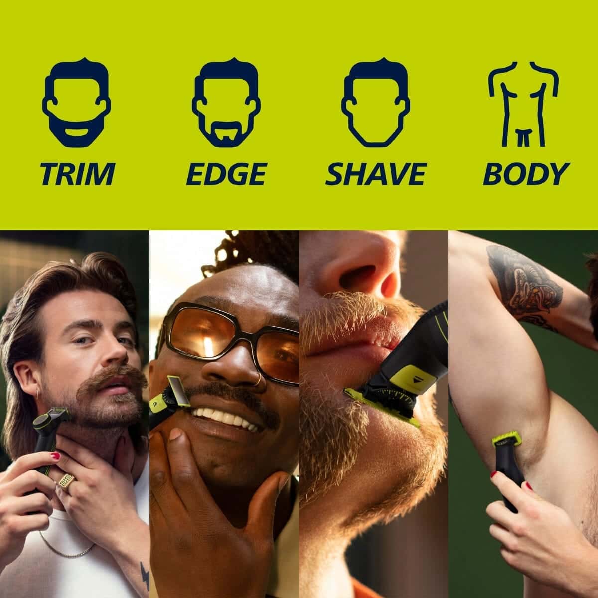 Philips OneBlade Pro 360 Skäggtrimmer