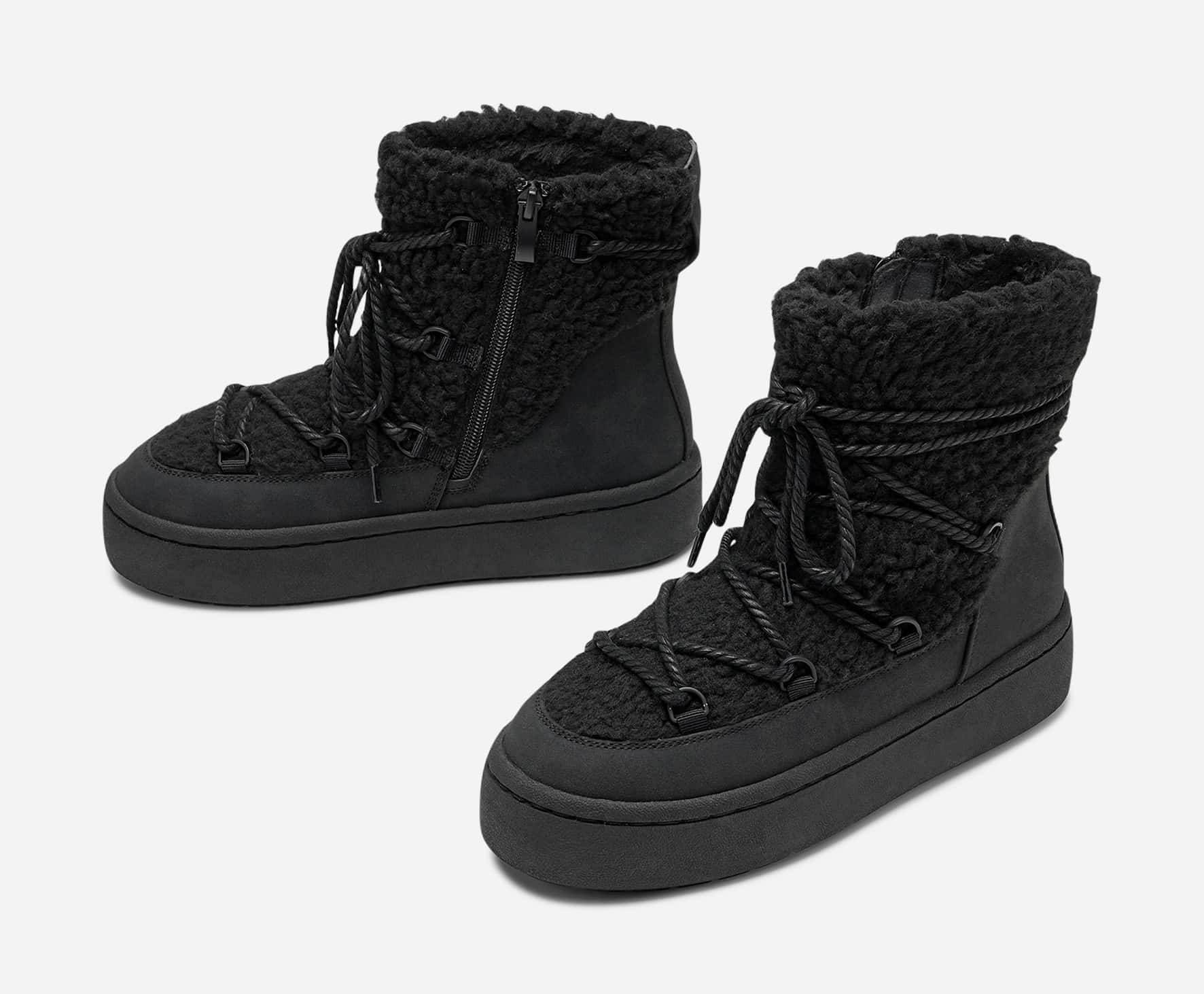 Doxta Dam Svarta Varmfodrade Boots