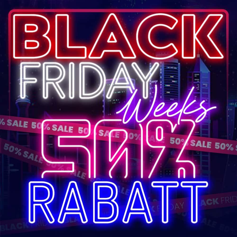 25% Rabatt på Anpassade Neonskyltar