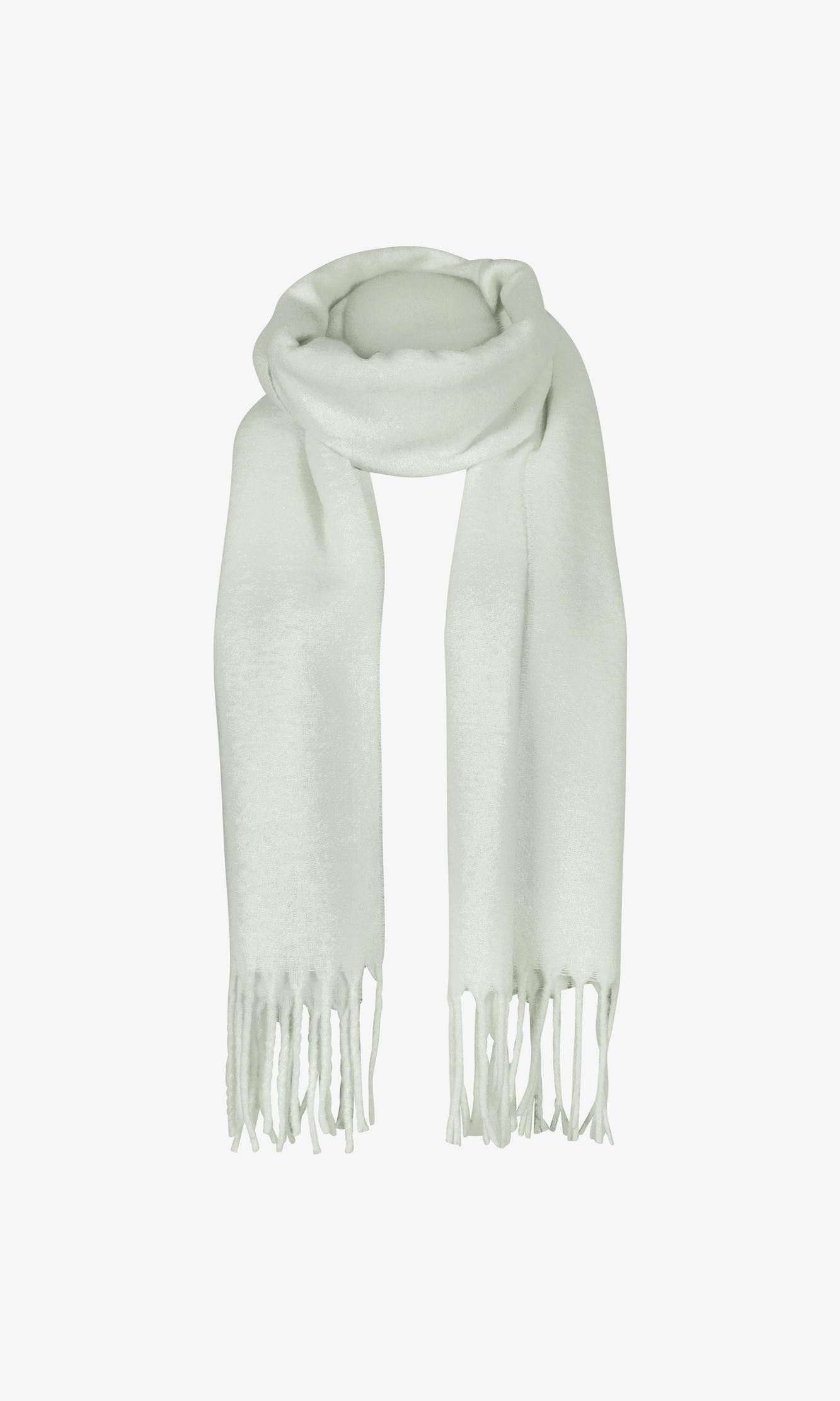 Off White Ullmix Halsduk för Dam