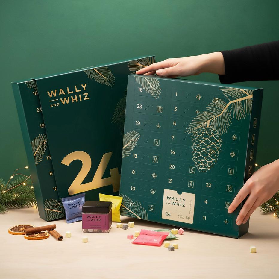 Wally and Whiz Julkalender 2025 Grön
