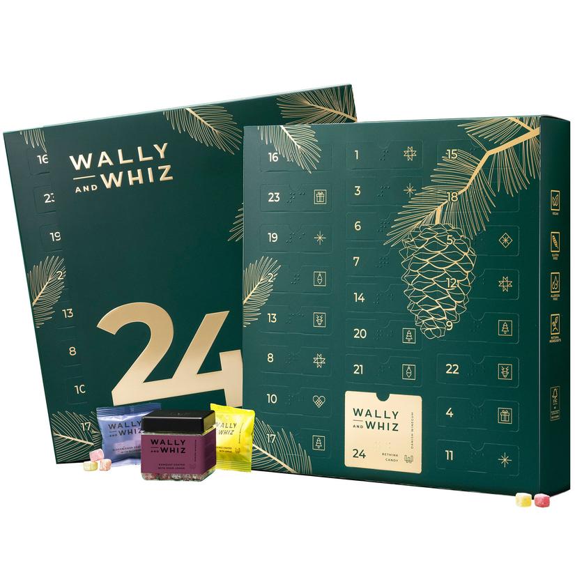 Wally and Whiz Julkalender 2025 Grön
