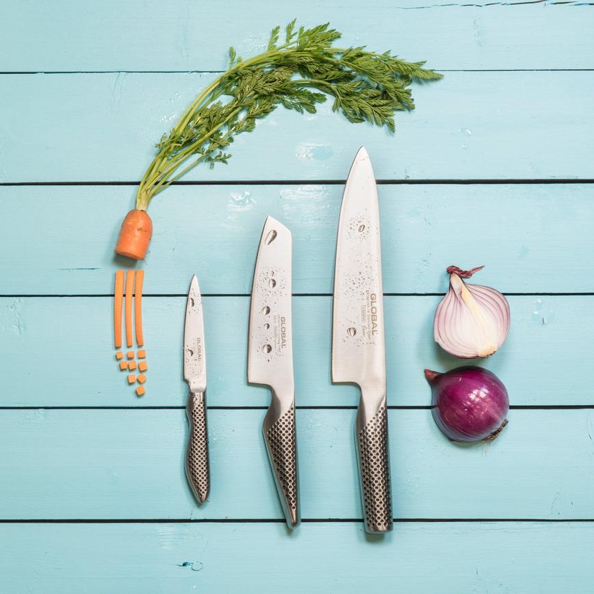 Global G-2538 Knivset med 3 Knivar