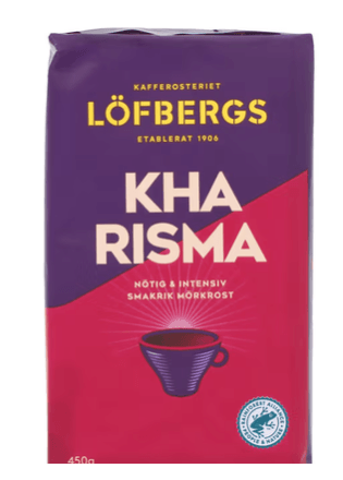 Bryggkaffe Kharisma 2 st 450 g Löfbergs