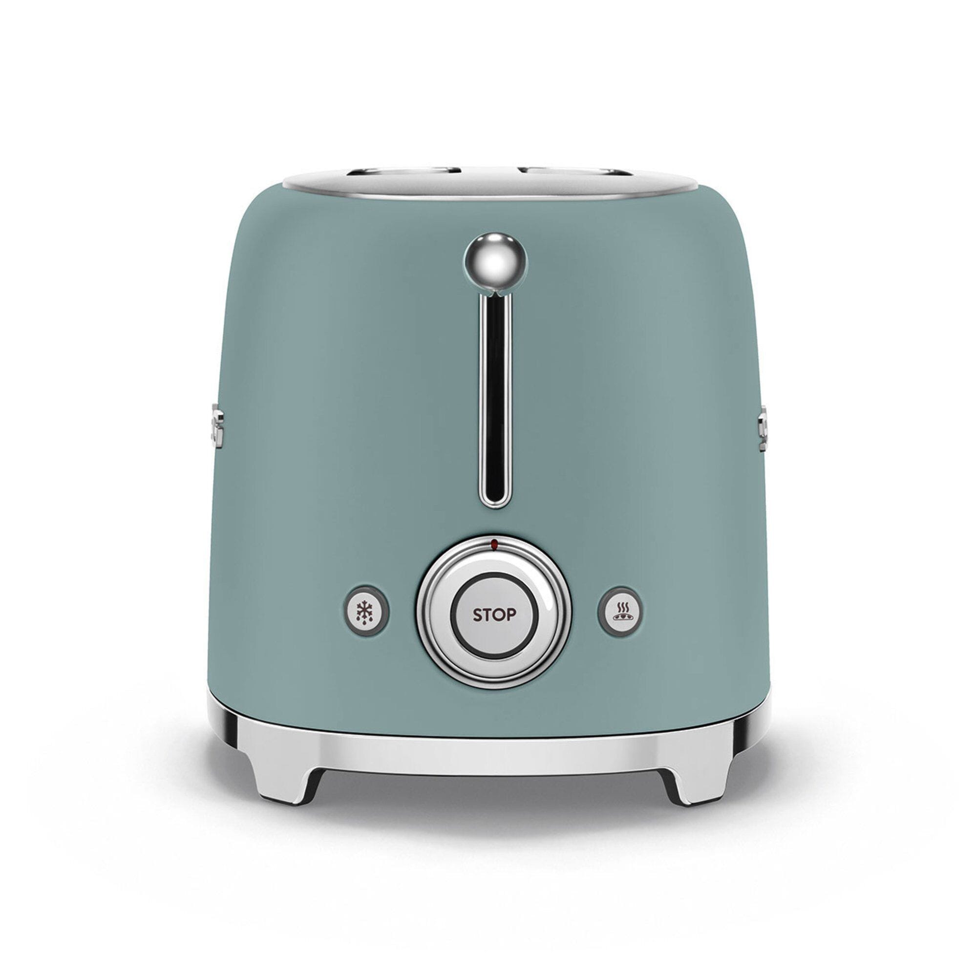 Smeg Brödrost 2 Skivor Emerald Green