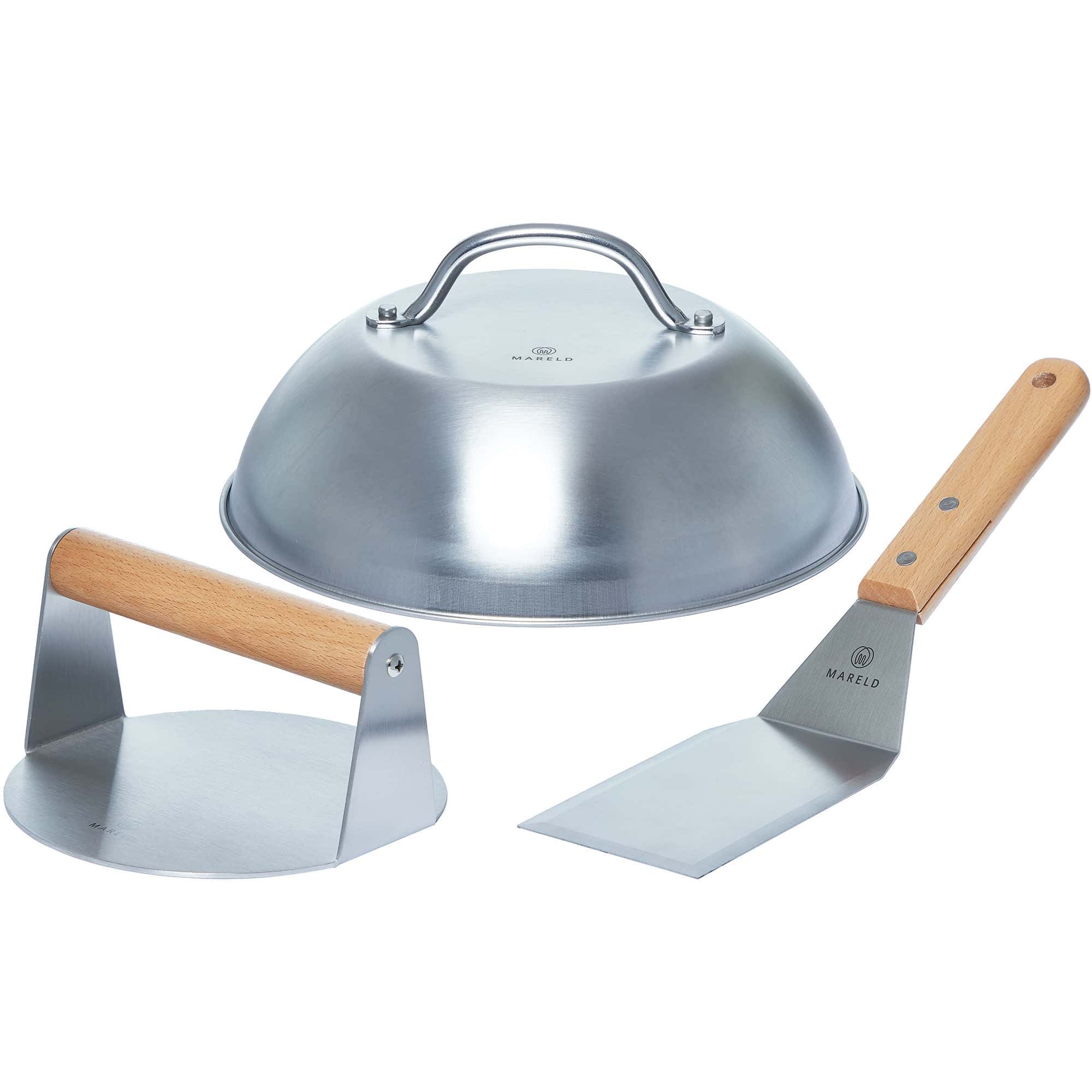 Mareld Smashburger Set i Rostfritt Stål