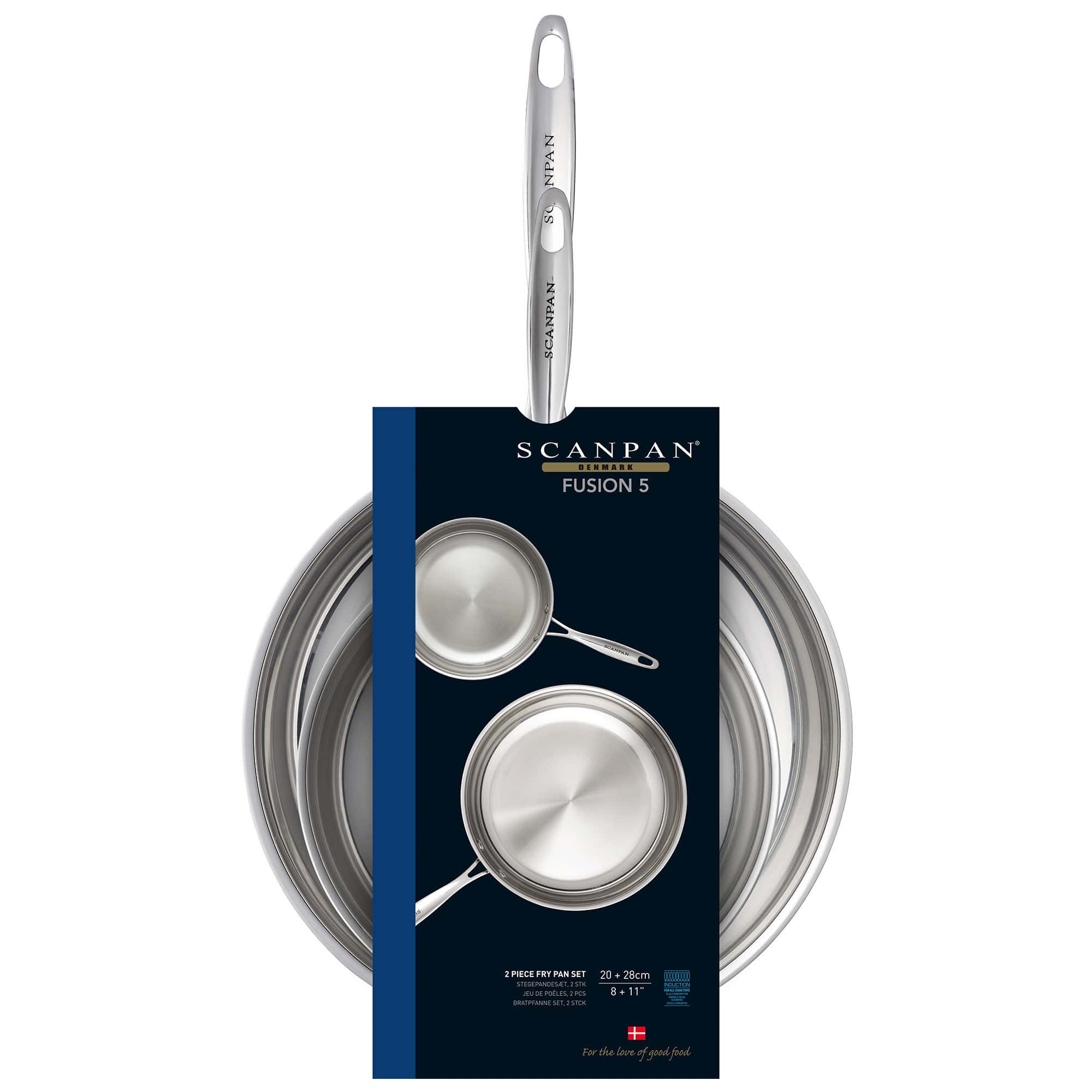 Scanpan Fusion 5 Stekpanneset 20 och 28 cm