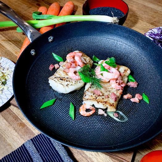 Satake Lättviktsgjutjärn Stekpanna 28 cm