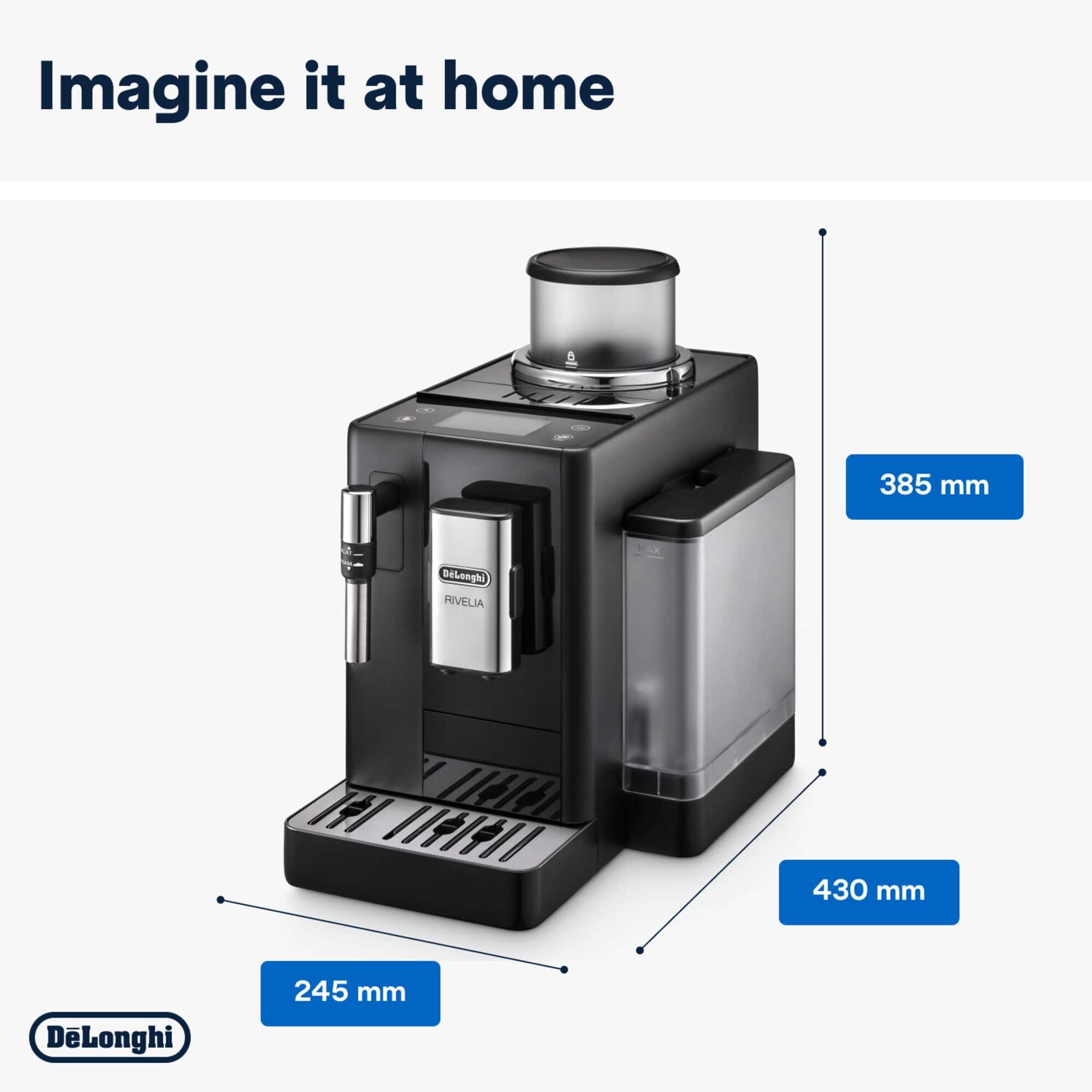 Delonghi Rivelia Automatisk Kaffemaskin