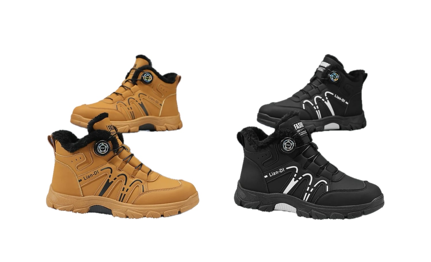 Varma herrstövlar för sport och friluftsliv