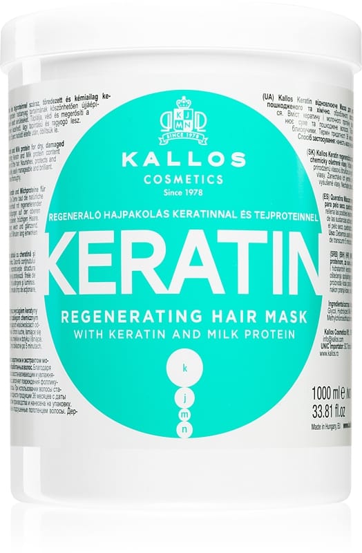 Kallos KJMN Professional Keratin Hårmask
