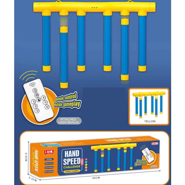 Uppgraderat Reaktionsspel för Barn och Vuxna