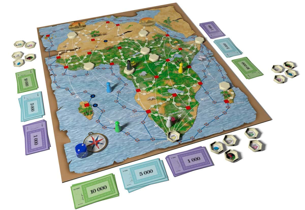 Den Försvunna Diamanten brädspel Alga