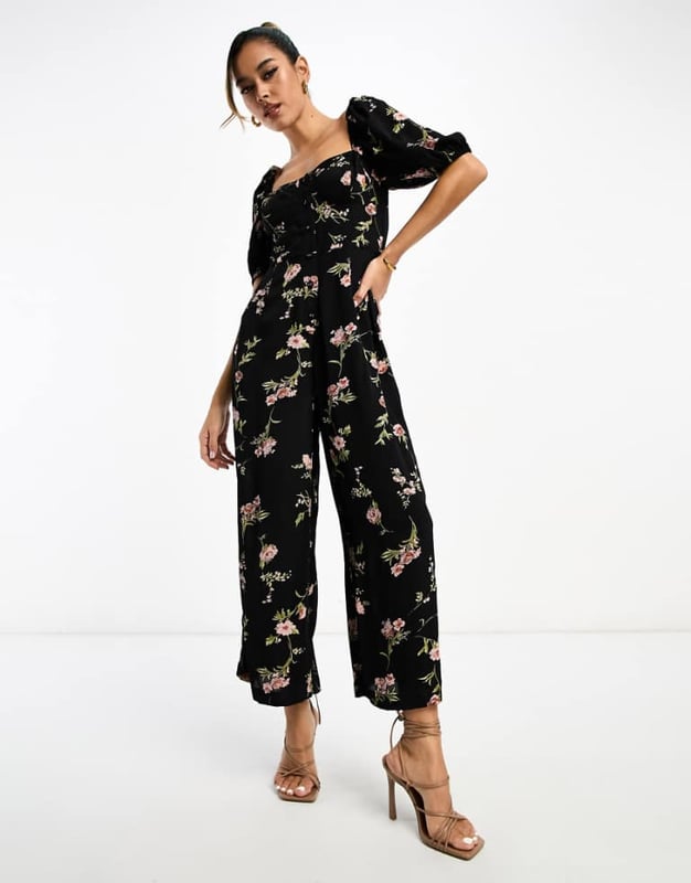ASOS DESIGN Blommig Sommarjumpsuit