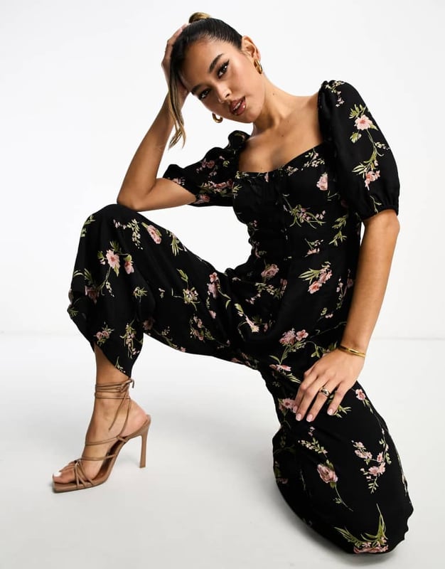 ASOS DESIGN Blommig Sommarjumpsuit